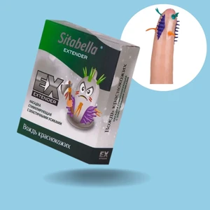 ada marketing Tırtıklı ve  Özel Dış Uyarımlı Prezervatif Dragon Redskins Condom