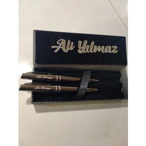 Mrc Hediye Sepeti Kalem Set 2'li Kişiye Özel