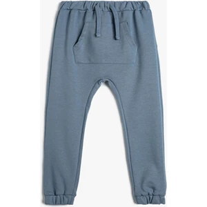 Basic Jogger Eşofman Altı Kanguru Cepli Beli Bağlamalı