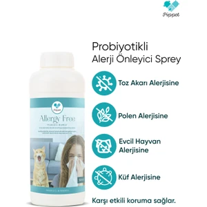 Probiyotik Toz, Akar, Kedi, Köpek Alerjisi Önleyici Yedek Şişe 1 Lt