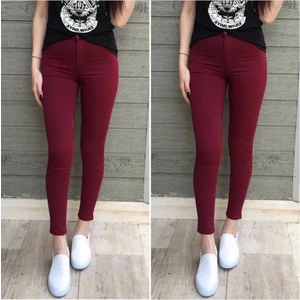 Canan Ataç Gabardin Kumaş Yüksek Bel Pantolon 90CM Bel 38CM