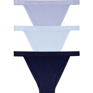 3 Lü Pamuklu Slip Külot