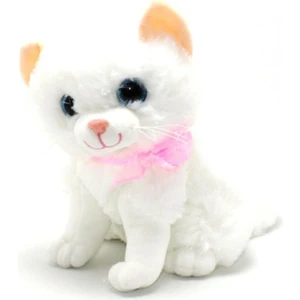 Top Rock Store Miyavlayan Sesli Kedi Peluş 30 cm