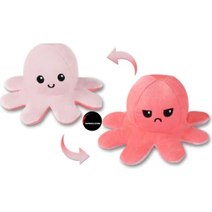 Top Rock Store Mod Değiştiren Iki Yüzlü Ahtapot Peluş 25 cm