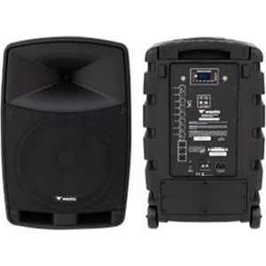 WESTA WAP-15505 400 WATT 15 2 YOLLU 2 EL TELSİZ MİKROFONLU BLUETOOTH ÖZELLİKLİ ŞARJLI AKTİF KABİN HOPARLÖR