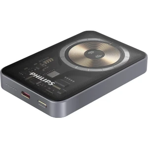 DLP9779TB Siyah 10.000MAH Magsafe Özellikli Usb-C  Bağlantılı 20W Powerbank Taşınabilir Hızlı Şarj Cihazı