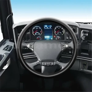 Büyük Araçlar İçin (44-46cm) Direksiyon Kılıfı Siyah Mavi Biyeli 97930