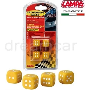 California Dices Sarı Sibop Kapağı 4'lü Set 02462