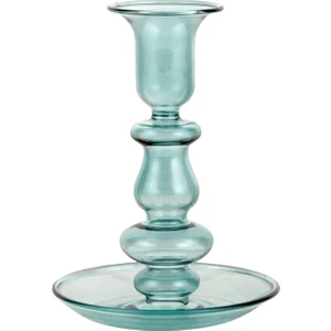 Karaca Home Alyce Cam Şamdan Yeşil 13X10 cm