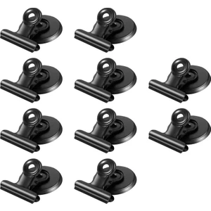 Mıknatıslı Klips Mandallı Buzdolabı Magnet Fotoğraf Kağıt Evrak Tutucu 38X30MM