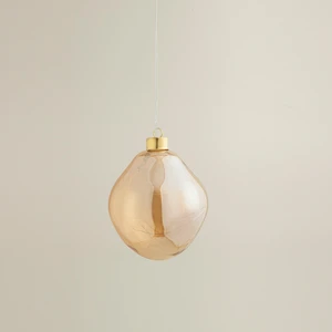 Zera Işıklı Yılbaşı Topu S Amber