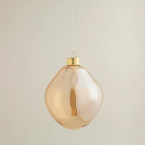 Zera Işıklı Yılbaşı Topu L Amber