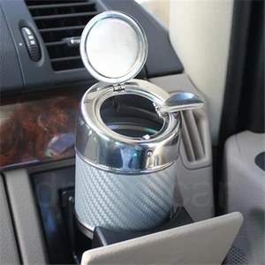 Metal Küllük Gümüş Karbon Otomatik Kapaklı 0700902