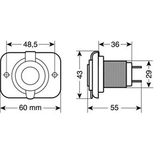 EXT-8 2li Usb Soketi Yüzeye Monte 39005