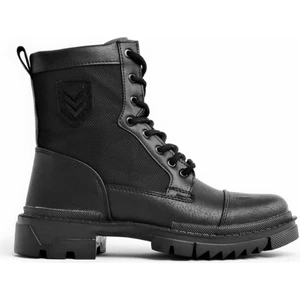 Bağcıklı Fermuarlı Erkek Postal Bot SİYAH