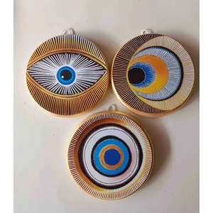 Zeymin Art Nazarlık Temalı 3 Lü Duvar Süsü