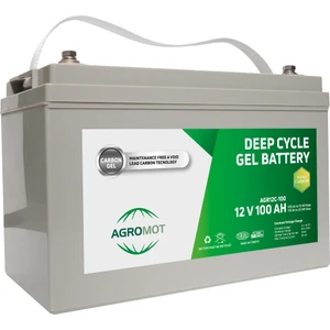 12V 100 Ah Jel Akü Deep Cycle Nano Carbon Battery