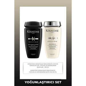 Kerastase Densifique Homme Yoğunlaştırıcı Şampuan + Densifique Unisex Yoğunlaştırıcı Şampuan 250ml