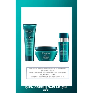 Resistance Therapiste Aşırı Yıpranmış Saçlar İçin Şampuan 250ML+MASKE 200ML+SERUM 30ML