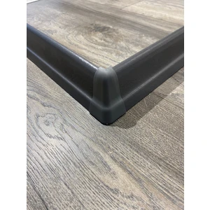 Pasha Dekor 6 cm Gümüş Süpürgelik İç Köşe Dış Köşe Aparat