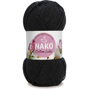 Cotton Lüks 97568 Siyah Örgü Ipi