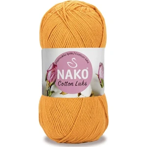 Cotton Lüks 97553 Koyu Sarı Örgü Ipi