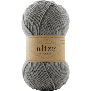 Wool Time %75 Yünlü El Örgü Ipi 21-Gri