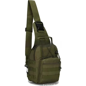Lucky Bear Kanvas Kamuflaj Spor Omuz Crossbody Outdoor Çanta (Yurt Dışından)