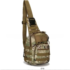 Lucky Bear Kanvas Kamuflaj Spor Omuz Crossbody Outdoor Çanta (Yurt Dışından)