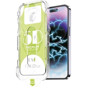 Apple iPhone 14 Pro Max 5d Ekran Koruyucu Magic Kolay Uygulama Aparatlı
