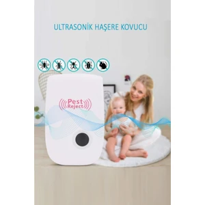 2 Adet Elektronik Fare Kovucu Sinek Sivrisinek Karınca Yılan Kemirgen Kovucu Pest Reject XLF101