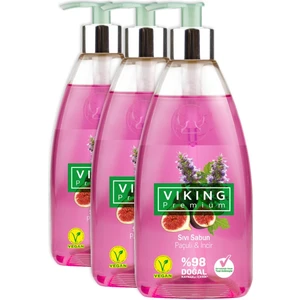 Premium Sıvı Sabun Paçuli & Incir 500 ml 3 Adet