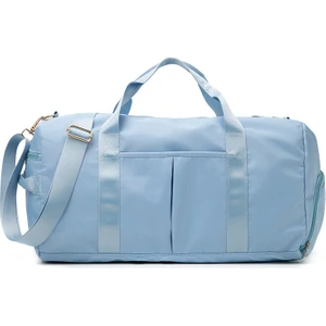 Spor Çantası Islak ve Kuru Ayrı Çanta Pilates Spor Çantası Büyük Kapasiteli Yüzme Çantası (Yurt Dışından)