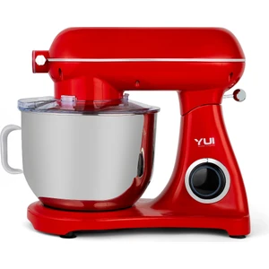 M122 1800 W 6 Litre Alüminyum Döküm Hamur Makinesi Stand Mikser+Kıyma Başlık Seti