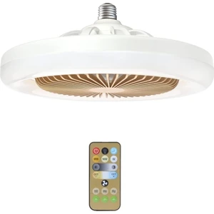 Entegre Işıklar ile 30W Tavan Vantilatörü E27 Uzaktan Tavan Aydınlatma Yatak Odası Oturma Odası Anahtarı Kontrol Ev Lambası C (Yurt Dışından)