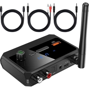 Stereo Alıcı Için Bluetooth Adaptörü - Bluetooth 5.3 Alıcı, Ev Stereo Sistemi Için Kablosuz Ses Adaptörü (Yurt Dışından)
