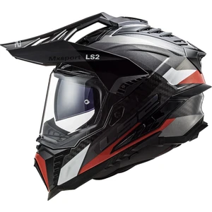 Explorer C Karbon Frontıer Tıtanıum-Kırmızı Kask