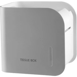 Rulo Kağıt Tutucu Kağıt Havluluk Duvar Kağıdı Banyo Stand Rafı Sepet Banyo Aksesuarları Gri (Yurt Dışından)