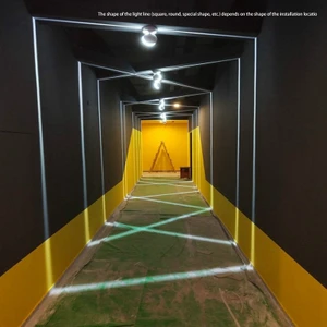 Modern LED Pencere Eşiği Sıcak Işık Duvar Aplik Işıkları 360 Derece Ray Kapı Çerçevesi Hattı Lambaları Koridor Otel Koridor Bar Için (Yurt Dışından)