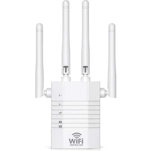 1200 M Dual Band Yönlendirici Wlan Amplifikatör 2.4g 5.8g Wıfı Sinyal Güçlendirici Tekrarlayıcı Kablosuz Sinyal Amplifikatör Genişletici-Abd Tak (Yurt Dışından)