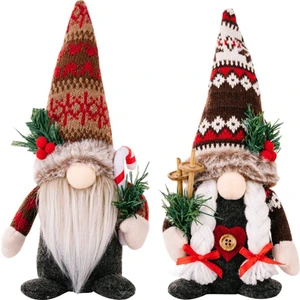 Noel Süslemeleri, Chrismtas Gnome Ev Dekorasyonu Iç Mekan, El Yapımı Noel Gnome, Masa Dekorasyonu Için Harika (Yurt Dışından)