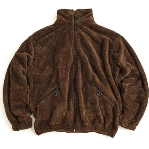 Roberto Bornova Kahverengi Oversize Peluş Ceket