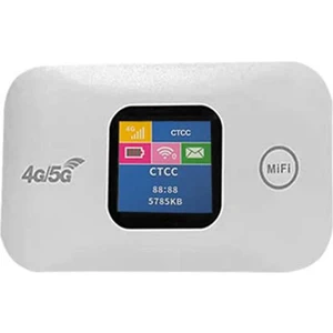 Taşınabilir 4g Wifi Yönlendirici Mifi 150 Mbps Araba Mobil Wifi Kablosuz Hotspot Renkli Ekran Yuvası Desteği 10 Kullanıcı (Yurt Dışından)