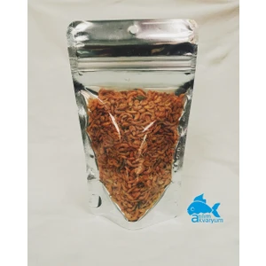 Atılım Akvaryum Kurutulmuş Karides Gammarus Balık Yemi Premium Kalite