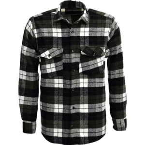 Erkek Çift Cepli Kapaklı Regular Fit Oduncu Gömlek BGL-ST03253