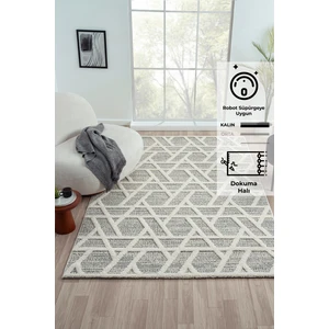 Konfor Sevilla 5508 Bukle Yumuşak Örgü Modern Dokuma Halı80x150