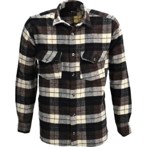Erkek Çift Cepli Kapaklı Regular Fit Oduncu Gömlek BGL-ST03253