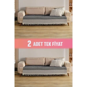 Sofia Oturma Alanını Örten 2 Adet Koltuk Örtüsü 115X200 CM