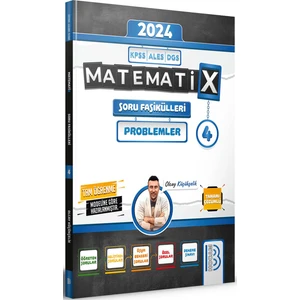 Benim Hocam Yayınları 2024 KPSS ALES DGS Matematix Soru Fasikülleri Problemler 4