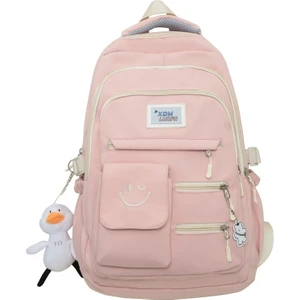 Love Home Ortaokul Öğrencileri Için Okul Çantaları 2023 Yaz Yeni Büyük Kapasiteli Boş Zaman Seyahati Sırt Çantası Modaya Uygun Tüm Maç Çift Sırt Çantası (Yurt Dışından)